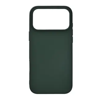 Produktfoto för ONSALA iPhone 17 Pro Max Mobilskal med Silikonkänsla - Grön