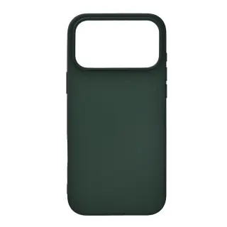 Produktfoto för ONSALA iPhone 17 Pro Max Mobilskal med Silikonkänsla - Grön