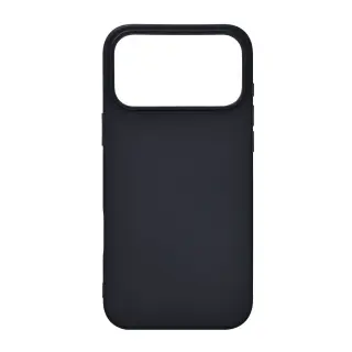 Produktfoto för ONSALA iPhone 17 Pro Max Mobilskal med Silikonkänsla - Svart