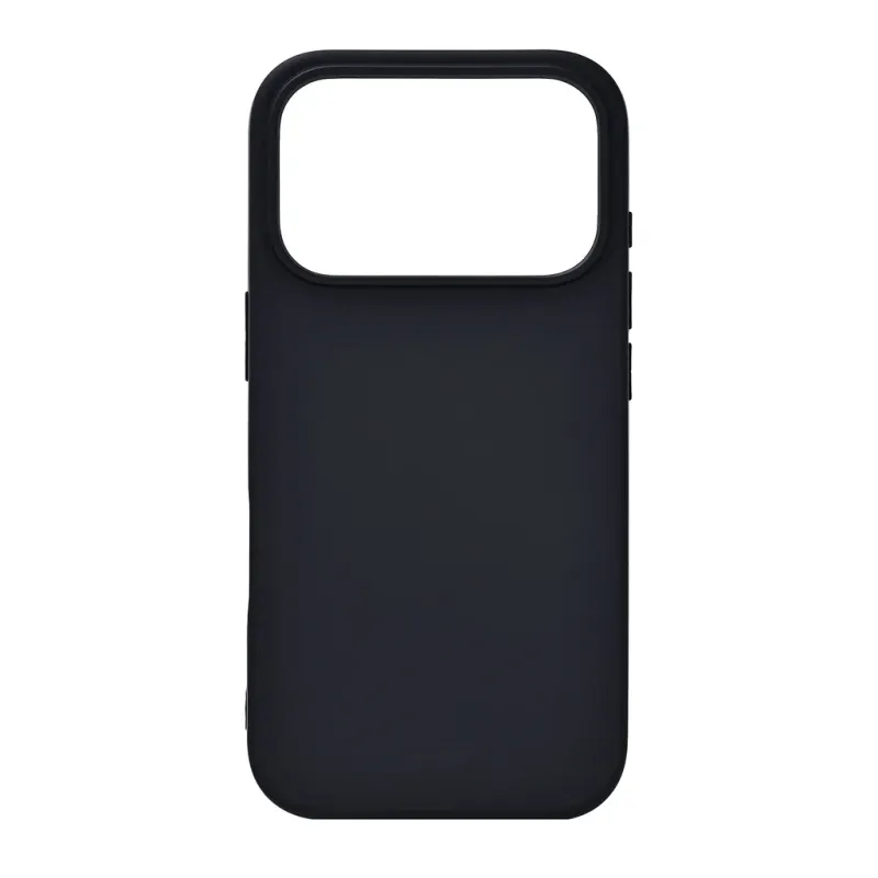Alternativ bild 0 för ONSALA iPhone 17 Pro Mobilskal med Silikonkänsla - Svart