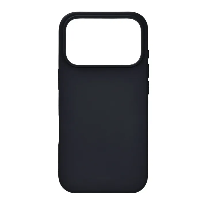 Alternativ bild 0 för ONSALA iPhone 17 Pro Mobilskal med Silikonkänsla - Svart