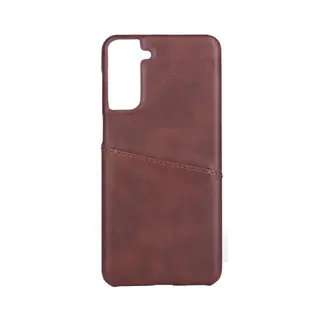 Produktfoto för ONSALA Mobile Cover Brown with Cardpocket Samsung S21+/S30+ 5G