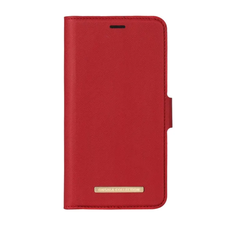 Alternativ bild 0 för ONSALA Mobile Wallet Saffiano Red iPhoneXR