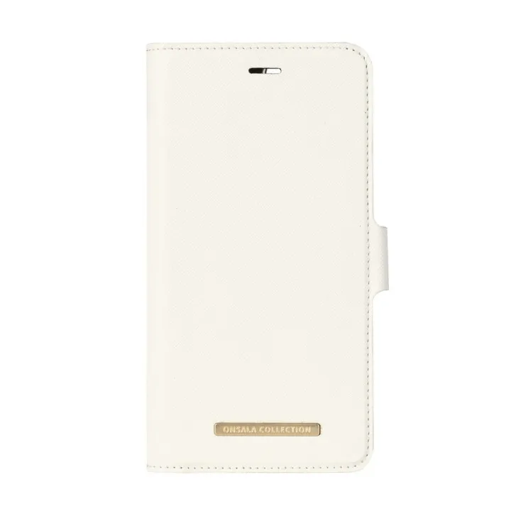 Alternativ bild 0 för ONSALA Mobile Wallet Saffiano White iPhone6/7/8 Plus