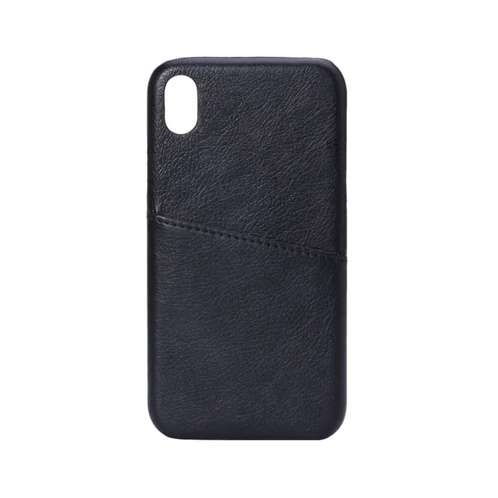 Alternativ bild 0 för ONSALA Mobilecover Black iPhone XR Creditcard Pocket