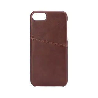 Produktfoto för ONSALA Mobilecover Brown iPhone 6/7/8/SE Creditcard Pocket