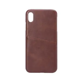 Produktfoto för ONSALA Mobilecover Brown iPhone X/XS Max Creditcard Pocket