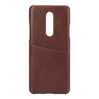 Produktfoto för ONSALA Mobilecover Brown Oneplus 8 Creditcard Pocket