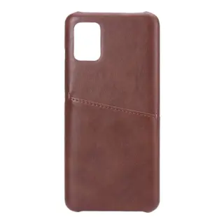 Produktfoto för ONSALA Mobilecover Brown Samsung A51 Creditcard Pocket