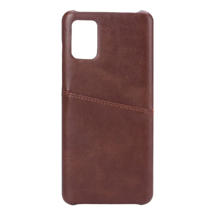 Alternativ bild 0 för ONSALA Mobilecover Brown Samsung A71 Creditcard Pocket