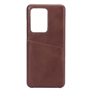 Produktfoto för ONSALA Mobilecover Brown Samsung S20 Ultra Creditcard Pocket