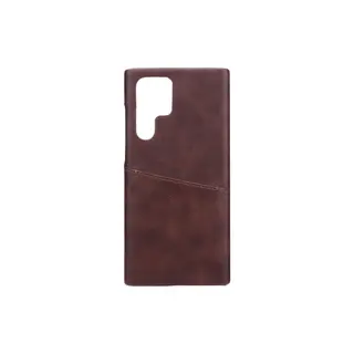 Produktfoto för ONSALA Mobilecover Brown with Cardpocket Samsung S22 Ultra