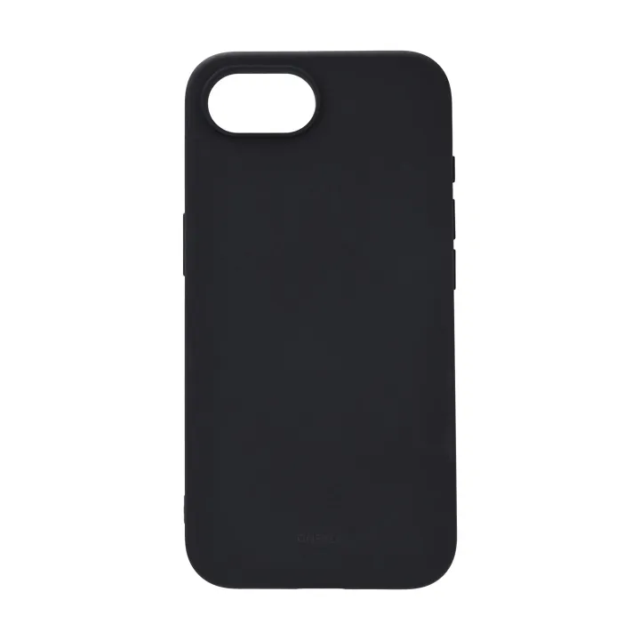 Alternativ bild 0 för Onsala Mobilskal iPhone 16e Baksida med Silikonkänsla MagSerie Återvunnen Svart
