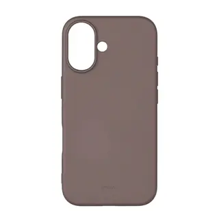 Produktfoto för Onsala Mobilskal med Silikonkänsla Chocolate - iPhone 16
