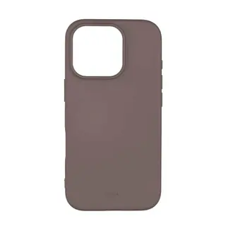 Produktfoto för Onsala Mobilskal med Silikonkänsla Chocolate - iPhone 16 Pro