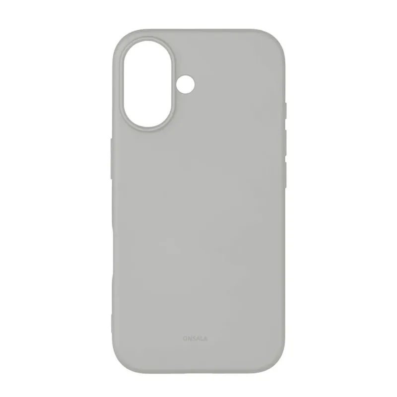 Alternativ bild 0 för Onsala Mobilskal med Silikonkänsla Concrete - iPhone 16