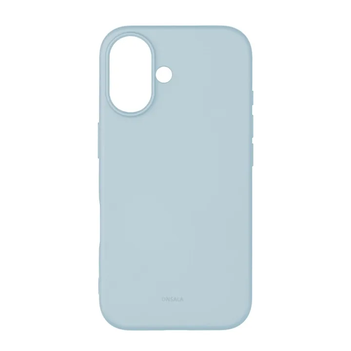Alternativ bild 0 för Onsala Mobilskal med Silikonkänsla Concrete - iPhone 16