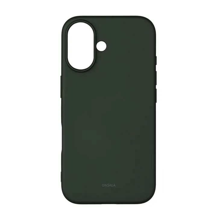 Alternativ bild 0 för Onsala Mobilskal med Silikonkänsla Olive Green - iPhone 16