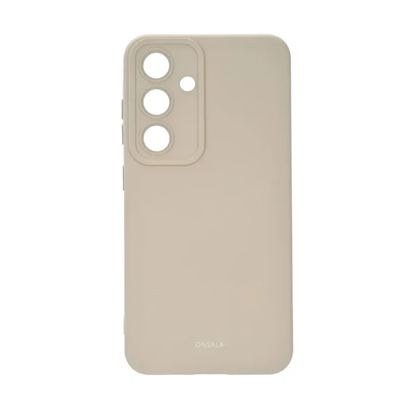 Alternativ bild 0 för Onsala Mobilskal Samsung S25 5G Baksida med Silikonkänsla Återvunnen Betong