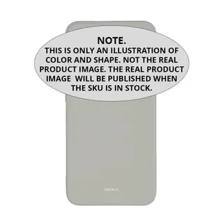Produktfoto för Onsala Mobilskal Samsung S25 5G Baksida med Silikonkänsla Återvunnen Betong