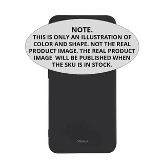 Produktfoto för Onsala Mobilskal Samsung S25+ 5G Baksida med Silikonkänsla Återvunnen Svart