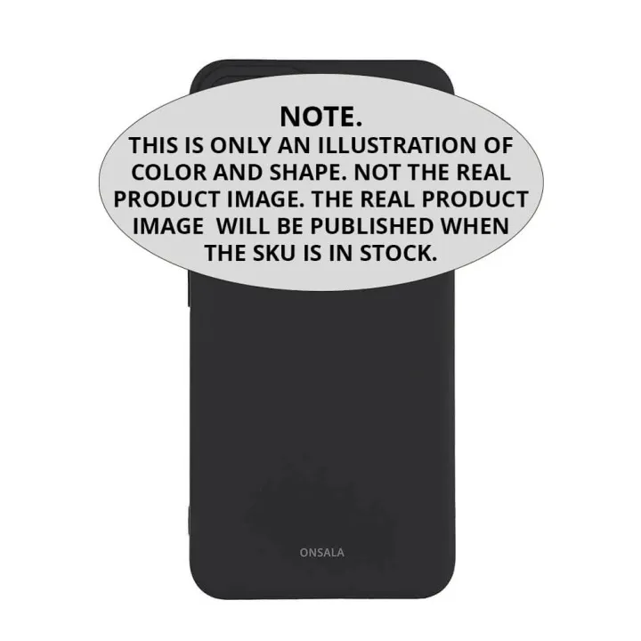 Alternativ bild 0 för Onsala Mobilskal Samsung S25+ 5G Baksida med Silikonkänsla Återvunnen Svart