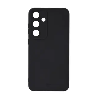 Produktfoto för Onsala Mobilskal Samsung S25+ 5G Baksida med Silikonkänsla Återvunnen Svart