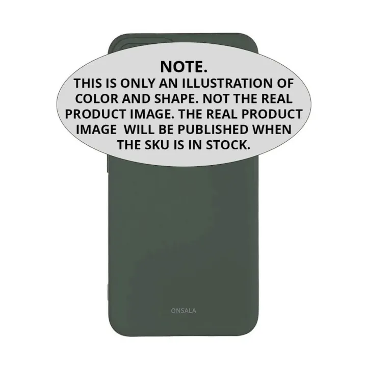 Alternativ bild 0 för Onsala Mobilskal Samsung S25 Ultra 5G Baksida med Silikonkänsla Återvunnen Olivgrön