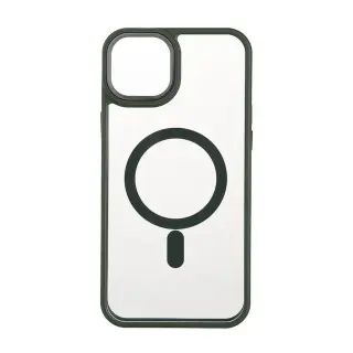 Produktfoto för ONSALA Phone Case Bumper MagSeries Green & Clear - iPhone 15 Plus