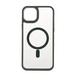 Produktfoto för ONSALA Phone Case Bumper MagSeries Green & Clear - iPhone 15 Plus
