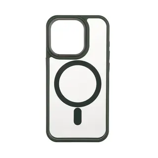 Produktfoto för ONSALA Phone Case Bumper MagSeries Green & Clear - iPhone 15 Pro