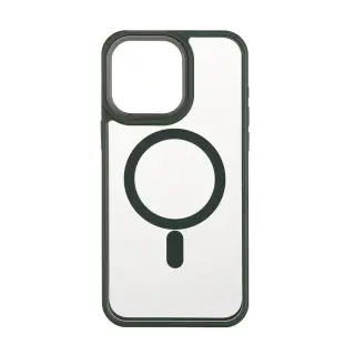 Produktfoto för ONSALA Phone Case Bumper MagSeries Green & Clear - iPhone 15 Pro Max