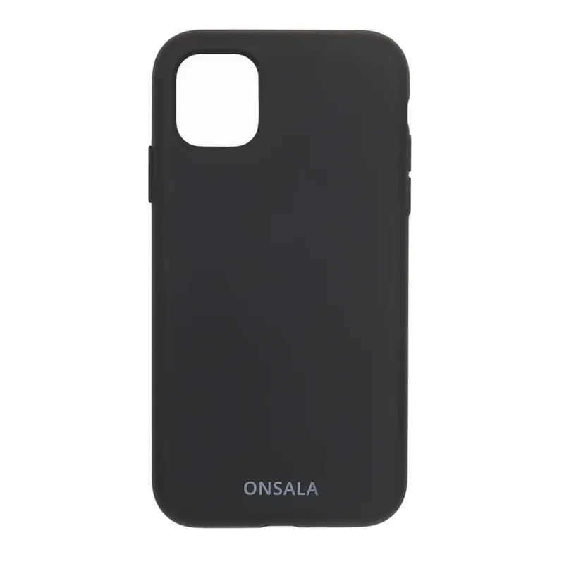 Alternativ bild 0 för ONSALA Phone Case Silicone Black - iPhone 11 / XR