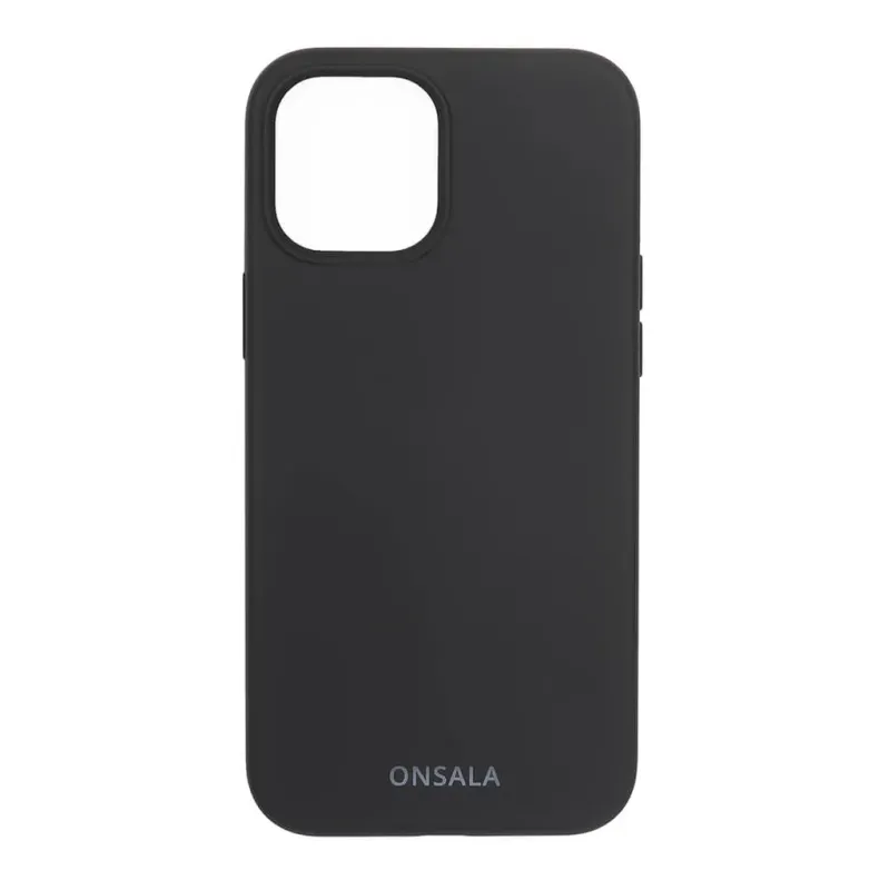Alternativ bild 0 för ONSALA Phone Case Silicone Black - iPhone 12 Pro Max
