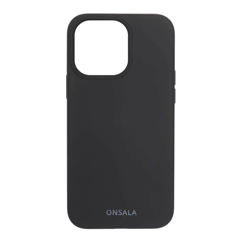 Alternativ bild 0 för ONSALA Phone Case Silicone Black - iPhone 13 Pro