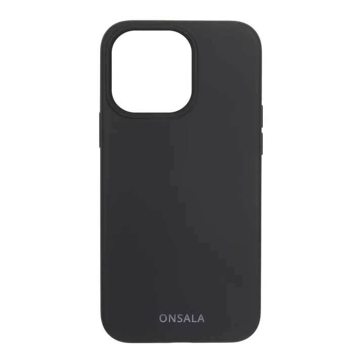 Alternativ bild 0 för ONSALA Phone Case Silicone Black - iPhone 13 Pro
