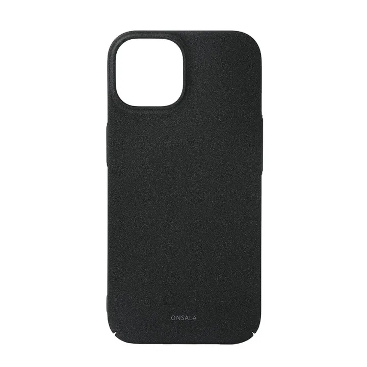 Alternativ bild 0 för ONSALA Phone Case Ultra Slim Sand Burst Black - iPhone 15