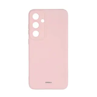 Produktfoto för ONSALA Phone Case with Silicone Feel Chalk Pink - Samsung S24+ 5G
