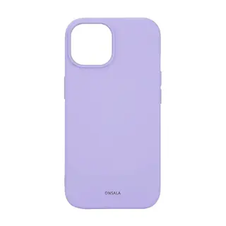 Produktfoto för ONSALA Phone Case with Silicone Feel MagSeries Purple - iPhone 15