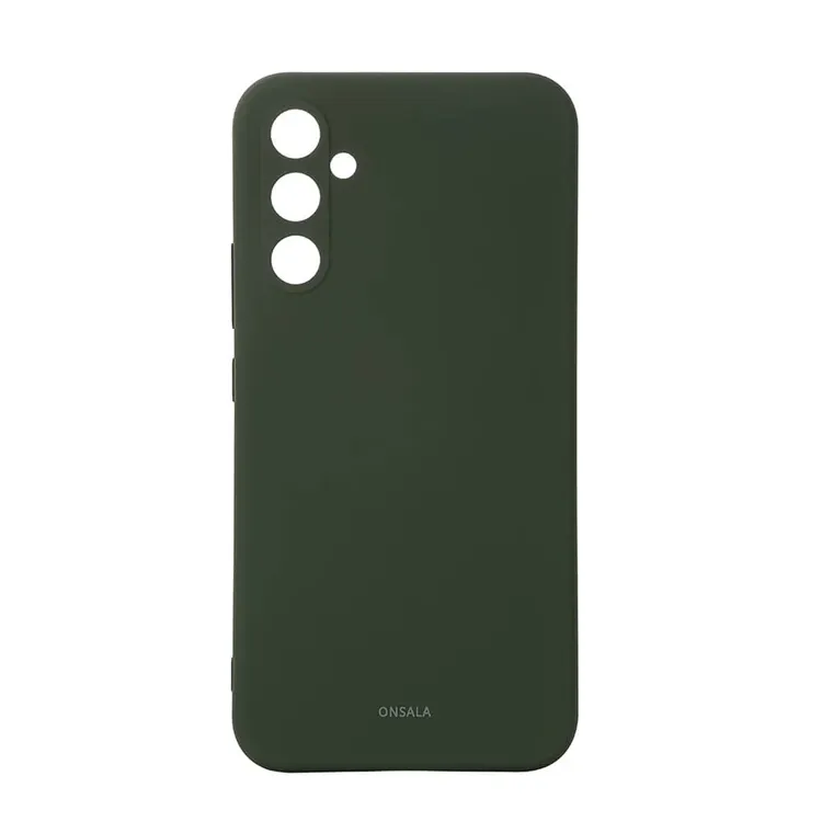 Alternativ bild 0 för ONSALA Phone Case with Silicone Feel Olive Green - Samsung A35 5G