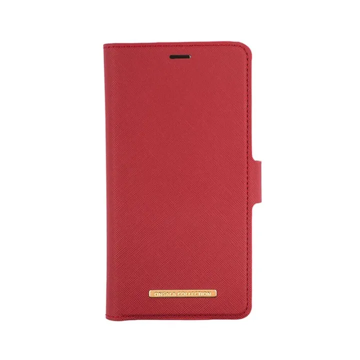 Alternativ bild 0 för ONSALA Wallet Case Saffiano Red - iPhone 11 Pro Max