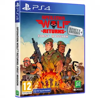 Produktfoto för Operation Wolf Returns: First Mission (Rescue Edition) - Sony PlayStation 4 - Skytte