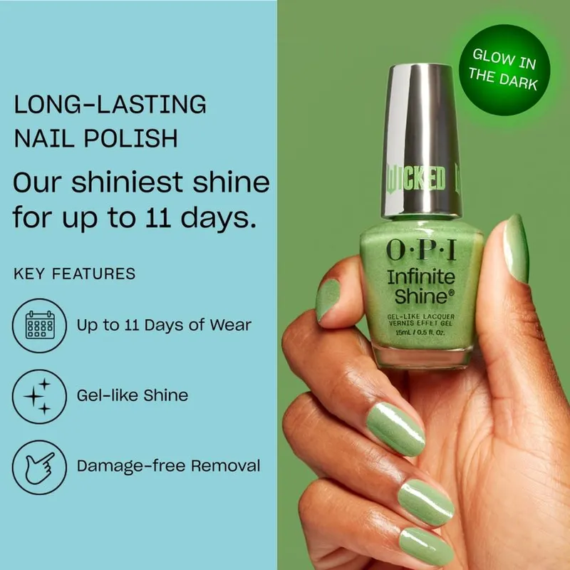 Bild 3 för OPI Infinite Shine  OPIxWicked OPI'm Phosphorescent!