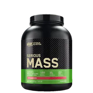 Produktfoto för Optimum Nutrition Serious Mass Strawberry 2,72kg
