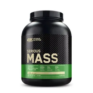 Alternativ bild 0 för Optimum Nutrition Serious Mass Vanilla 2,72kg