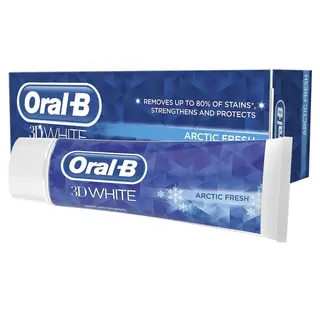 Produktfoto för Oral B 3D White Arctic Fresh 3in1 Tandpasta 75 ml