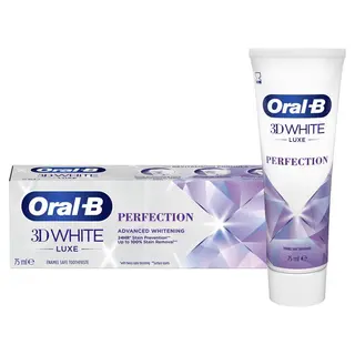 Produktfoto för Oral-B 3D White Luxe Perfection Advanced Whitening Tandkräm 75 ml
