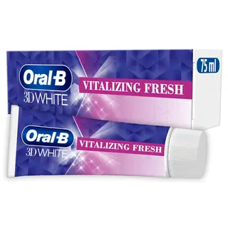 Produktfoto för Oral B 3D White Vitalizing Fresh 3in1 Tandpasta 75 ml