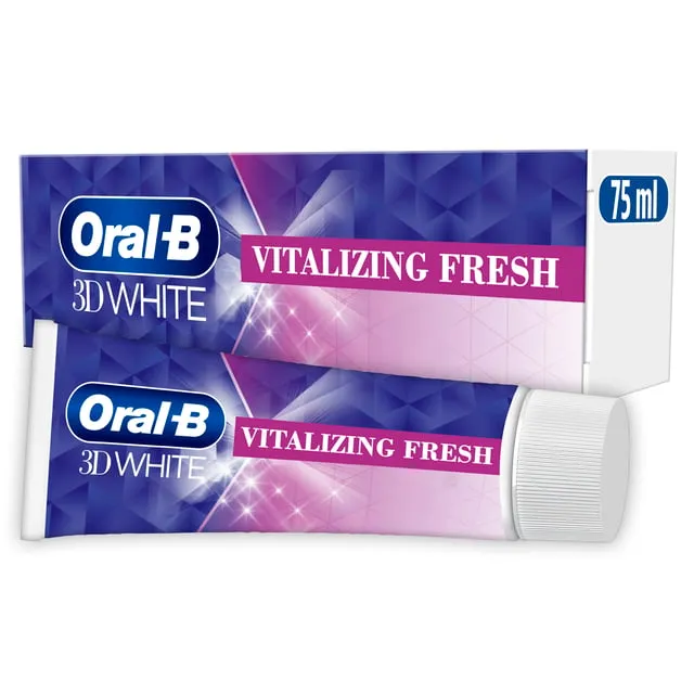 Alternativ bild 0 för Oral B 3D White Vitalizing Fresh 3in1 Tandpasta 75 ml