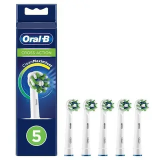 Produktfoto för Oral-B Borsthuvuden Cross Action 5 pcs